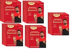 Double Lips Zenovit Men's and Women's Multivitamin Softgel Capsules, 50 ...