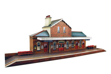 Buy The CityBuilder Railway Station Model Making Kit 1:43 Scale (7mm) O ...