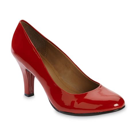 Ladies' Red Comfort Dress Pump: Sensational High Heel Shoe from Kmart