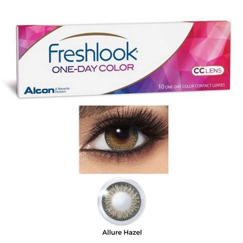FreshLook Circle Color Allure Hazel Daily Disposable Lenses ...