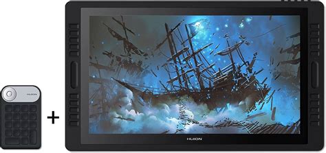 Buy Huion KAMVAS Pro 22 Graphic Drawing Monitor and HUION Mini KeyDial ...