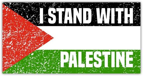 BAVAHA I Stand With Palestine Bumper Sticker Free Palestine India | Ubuy