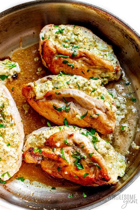 Broccoli Stuffed Chicken Breast - Wholesome Yum