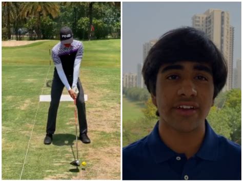Golfer Arjun Bhati resumes training after relaxation in lockdown