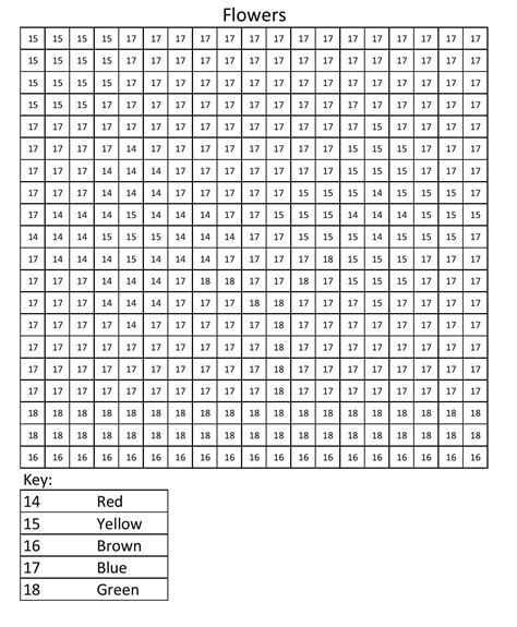 Mystery Color By Number Free Printables - Printable JD