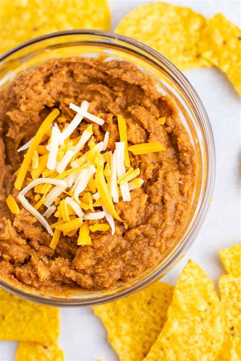 5 Minute Refried Beans Recipe - Build Your Bite