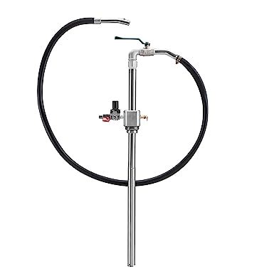 Groz Air Operated Transfer Pump with Discharge Hose | Quick and Easy ...