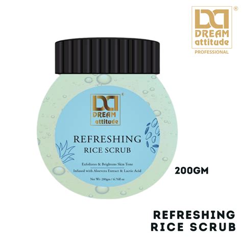 Refreshing Rice Scrub [200gm] – DREAM attitude