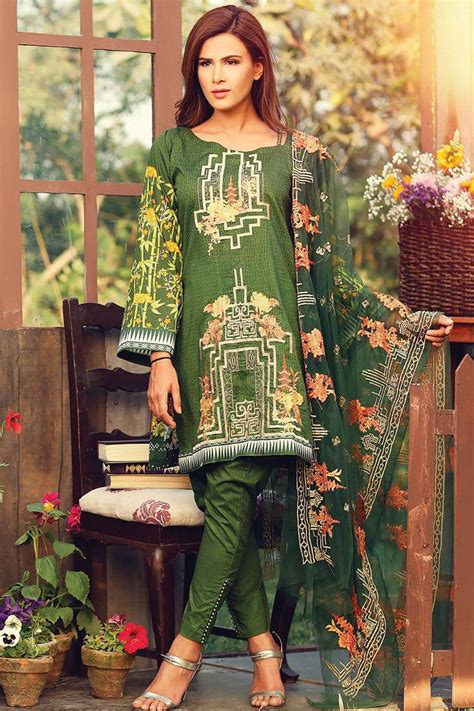 RajBari Embroidered Lawn Collection 2017 – 11B – Pakistani Lawn Suits ...