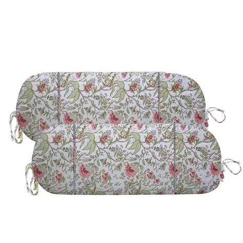 Trance Home Linen 100% Cotton 16x32 inch 200TC Pipe-in Bolster Cover ...