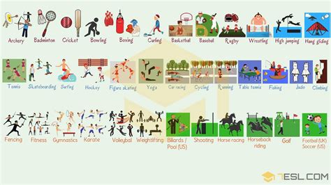 Sports Names 的图像结果