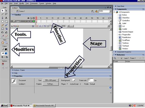 Image result for Flash MX Tutorial