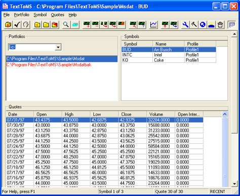 Image result for MetaStock Symbol File