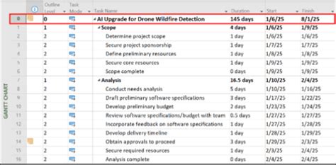 Image result for Summary Task MS Project