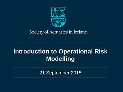 Image result for Operational Risk Modelling