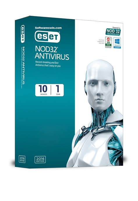 אנטי וירוס ESET ANTIVIRUS NOD 32 VER 10.0 year license | תוכנות | אנטי ...