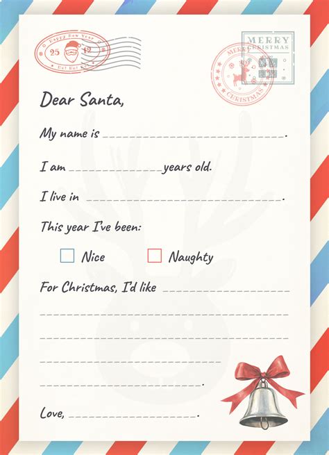 Personalized Christmas Ornaments 2025 Letter For Santa Keepsake Wood ...