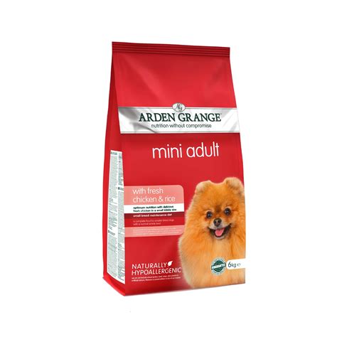 Arden Grange Dry Dog Food Mini Adult With Fresh Chicken & Rice - Orange ...
