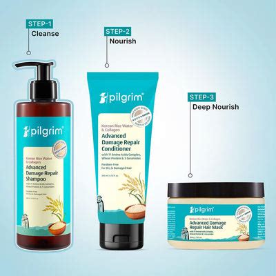 Korean Rice Water & Collagen Advanced Damage Repair Shampoo