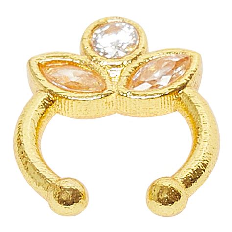 Indie Collectibles Gold Tone Adjustable Nose Clip – VOYLLA