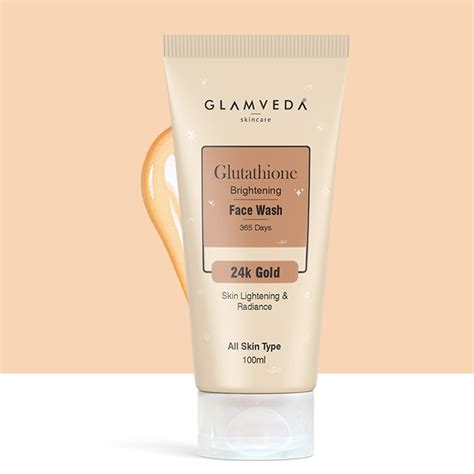 Glamveda Glutathione 24 k Gold Face Wash For Dark spots & Pigmentation ...
