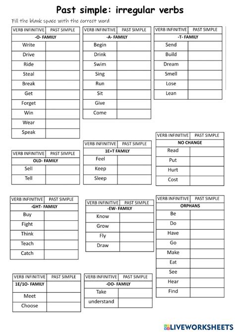 Irregular Worksheet 的图像结果
