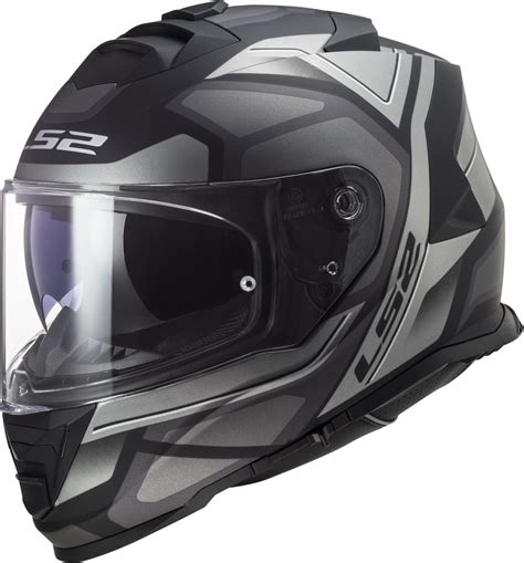 LS2 FF800 STORM II FASTER HELMET (Matt Grey Titanium)