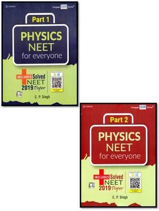 Cengage Physics Neet For Everyone (2-Book Set (Part-1+2))(By-C.p.singh ...