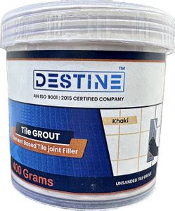 Destine Tile Grout (Colour: Khaki) | Cement Based Tile Joint Filler ...