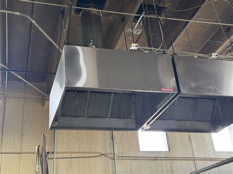 Captive Aire Stainless Steel Fume Hood with Fire Suppression System ...