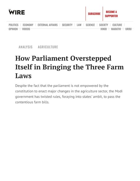 Drive files 11 1662025656 - ANALYSIS AGRICULTURE How Parliament ...
