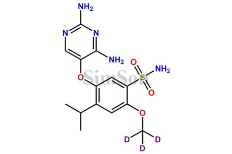 Gefapixant D3 | CAS No- 1015787-98-0 (Unlabelled) | Simson Pharma Limited