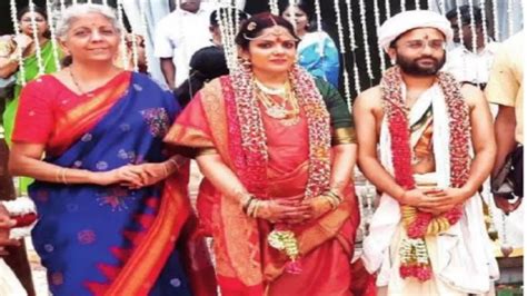 Nirmala Sitharaman Daughter Marriage: निर्मला सीतारमण यांचा जावई कोण ...