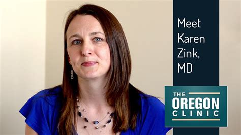 Meet Karen Zink, MD, FACS | The Oregon Clinic Portland Surgeons - YouTube