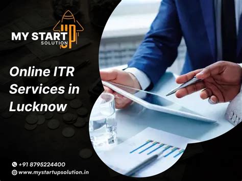 Best ITR Filing agent in Lucknow | My Startup Solution