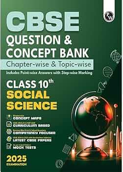 PW CBSE Question Bank Class 10 Social Science with Concept Bank ...