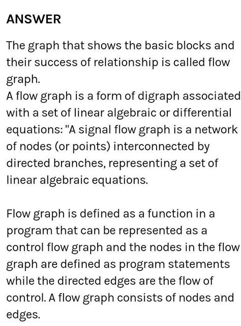 The graph that shows basic blocks and their successor relationship is ...