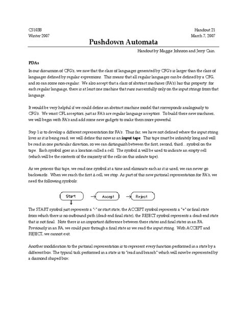 Notes On Pushdown Automata 的图像结果