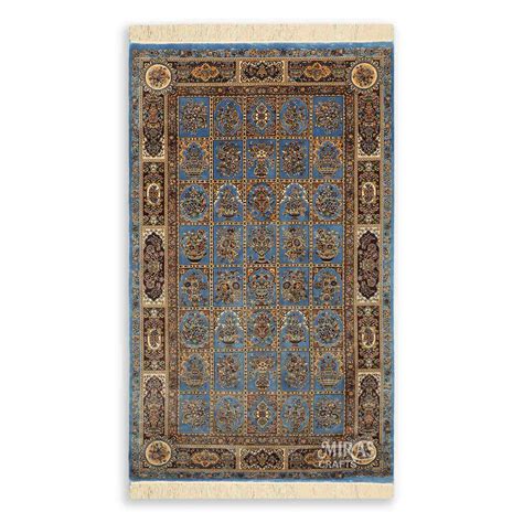 Windows of Paradise Royal Handmade Silk rug – Miras Crafts