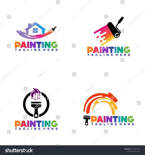 Paint Company Logo Design