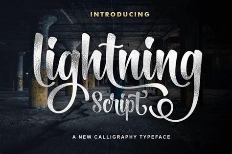 Lightning Script Font