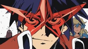 Kamina with star sunglasses - Tengen Toppa Gurren Lagann Athah Fine ...