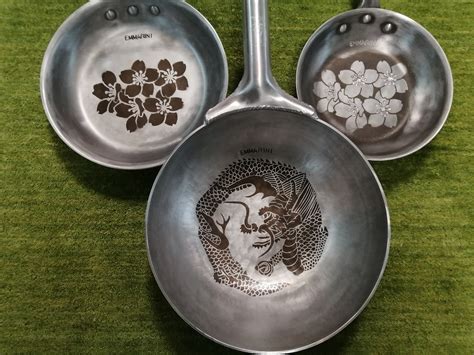 Dragon Wok Aluminum 30㎝（ドラゴン柄アルミ中華鍋） | EMMARINI