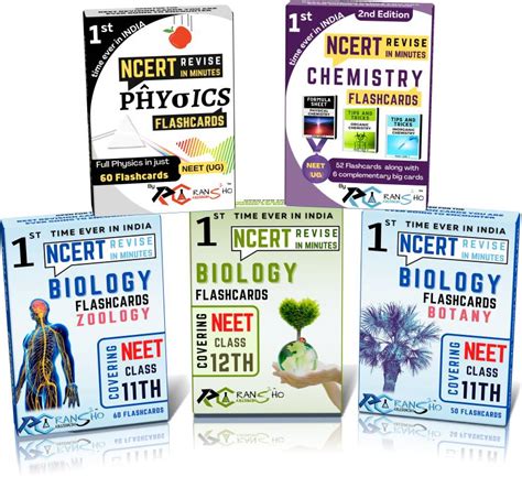 The NEET Topper Combo - Full NEET UG Syllabus In 300 Flashcards. (Phy ...