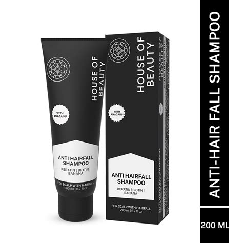 Anti- Hair Fall Shampoo with goodness of Keratin, Biotin & Banana ...