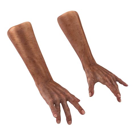 3D model Old Man Hands Pose 3 | 3D Molier International