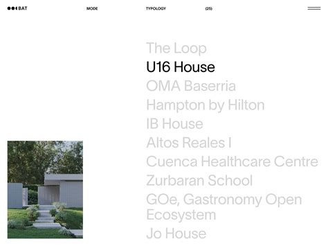 Project list - Awwwards