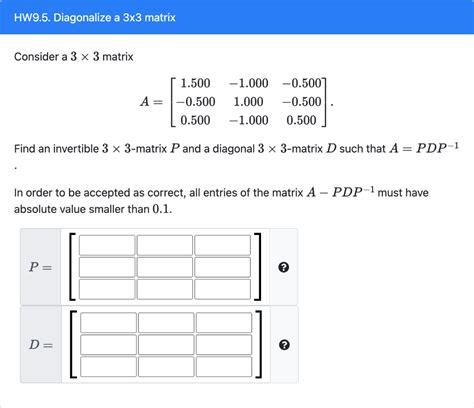 Image result for Diagonalization of a 3X3 Matrix