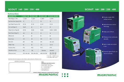MIGATRONIC SCOUT 200 - Weldmate