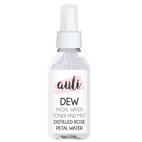 Buy Auli Dew Pure Rose Water Facial Toner for all skin types, it helps ...